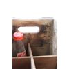 Image 4 : Coca Cola Wooden Crate & (3) Glass Coca Cola Bottles