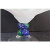 Image 3 : Vintage Murano Art Glass Dish - 13" x 8"