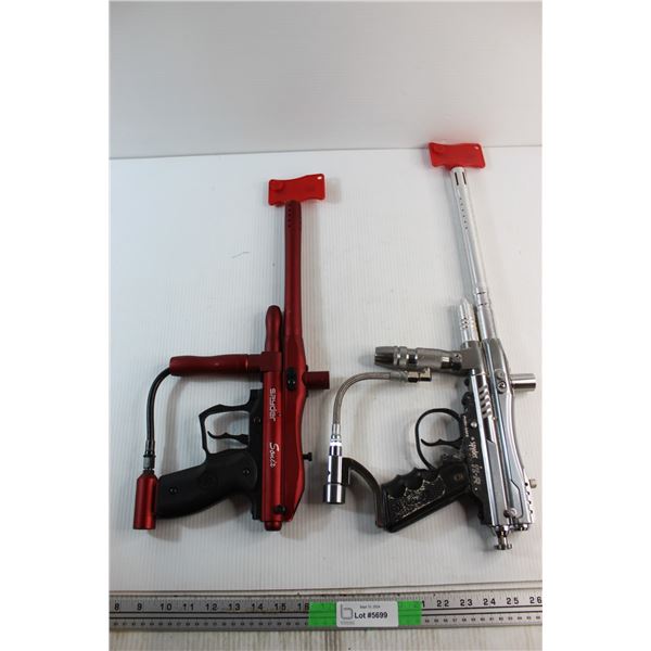 (2) Spyder Sonix and Spyder TL-R Paint Ball Guns - Tested