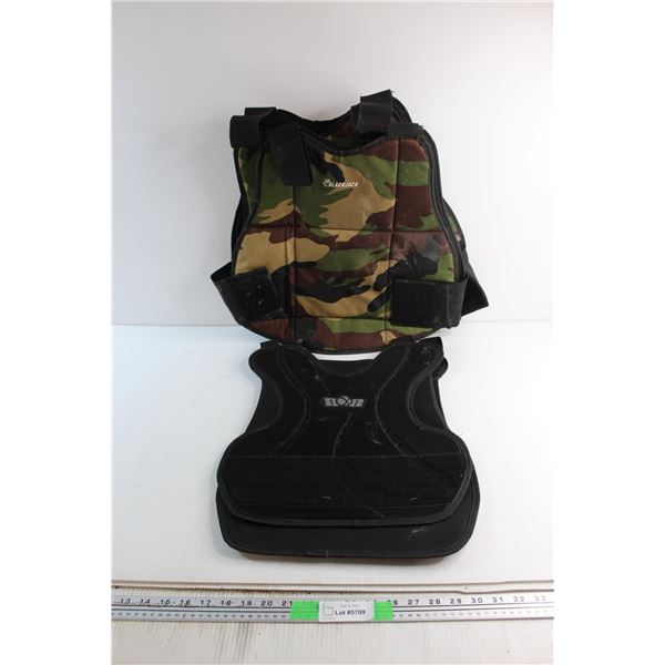 Blackjack and GG Paint Ball Vests - Size Unknown