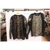 Image 1 : *(2) PCS Camouflage Paint Ball Gear - Long Sleeve - Size XXL, M