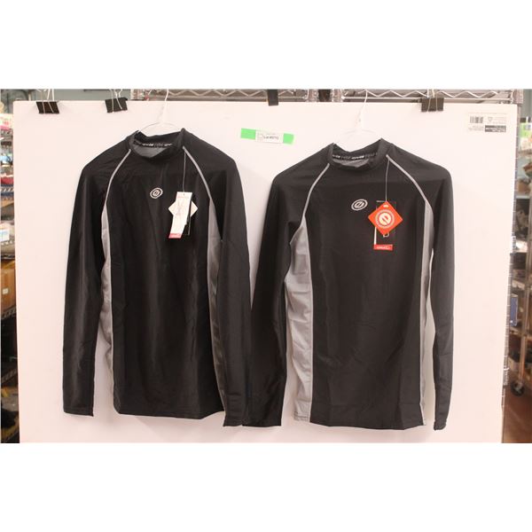 *(2) Evil Reactive Compression Shirts - Size L