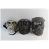 Image 1 : (3) Assorted Paint Ball Helmets