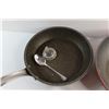 Image 6 : (3) Frying Pans and Pot with Lid