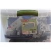 Image 7 : 61L Sterilite Plastic Tote and Assorted Robotix Constructor