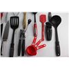 Image 4 : (10+) Assorted Kitchenware - Knives, Spatulas, Whisks and Can Openers