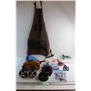 Image 1 : Acqua Di Parma Clutch Bag, Apron, Belt, (2) Spot Lights and Assorted Items
