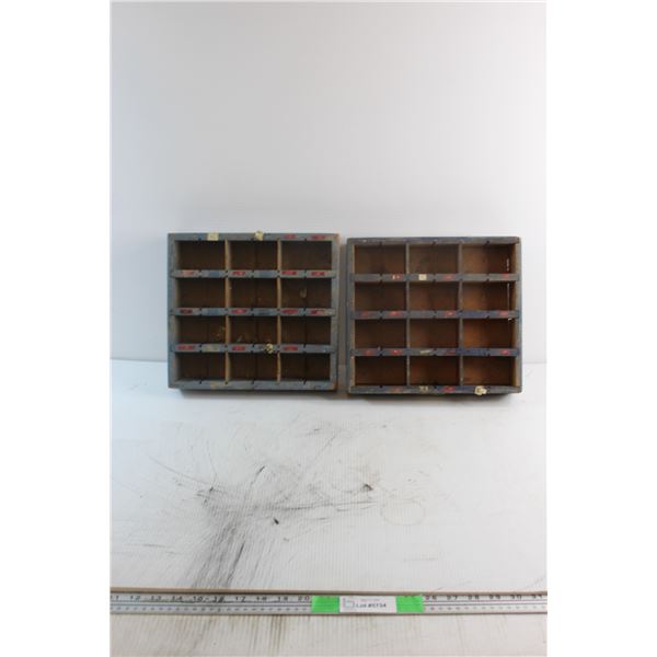 (2)Bin Parts from Canadays Clothing Factory in Moose Jaw