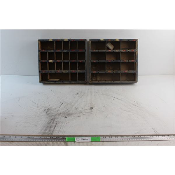 (2)Bin Parts from Canadays Clothing Factory in Moose Jaw