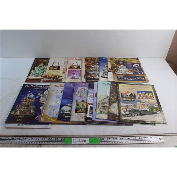 (10+) Assorted The Bradford Exchange Magazines