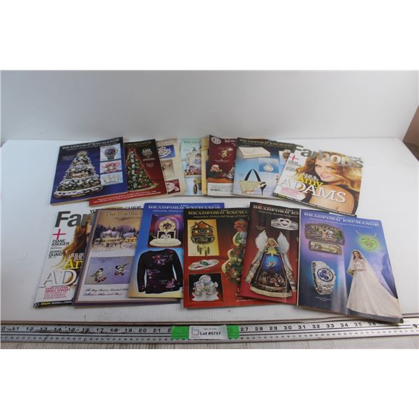(10+) Assorted Magazines - The Bradford Exchange and Famous