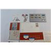 Image 2 : (11) Assorted Souvenir Cards and Post Stamps