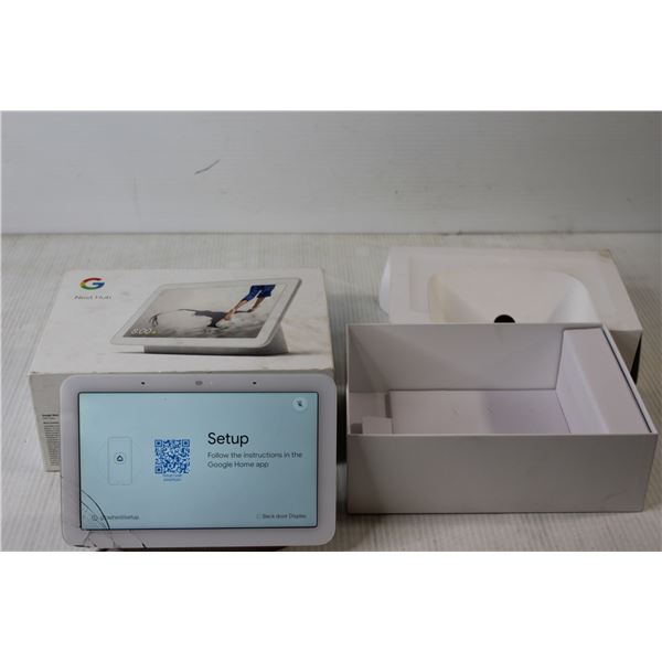 Google Nest Hub - Screen Cracked Tested Works