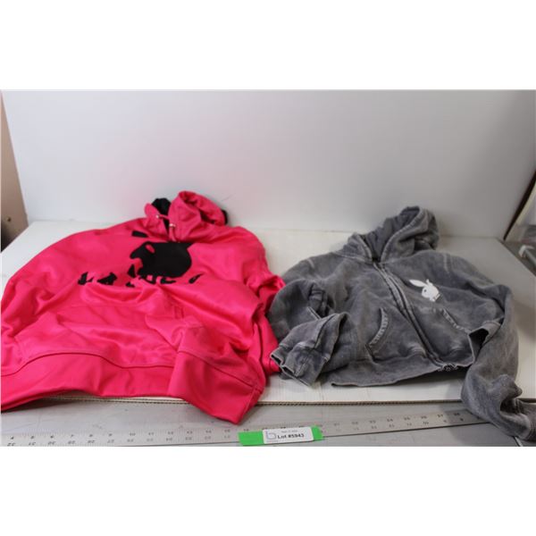 Youth Medium Playboy Hoodie, Adult Medium Playboy Hoodie