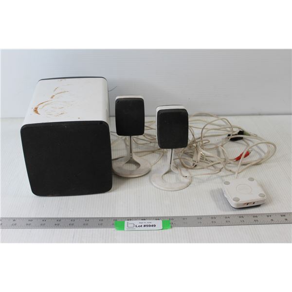 Dell Speaker Set - Untested