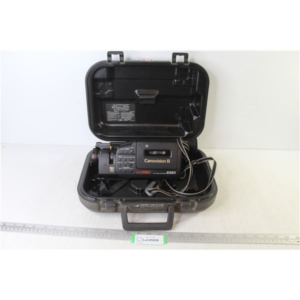 Canon Canovision - Video Camcorder in Case (untested)