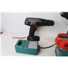 Image 2 : Makita Cordless Drill w/Batteries (14.4v - not tested) - Craftsman Drill (no battery or charger)