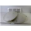 Image 1 : Vent Cover (17 1/4" x 7 1/4") - (2) Ceiling Lights (16" - used)