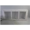 Image 3 : Vent Cover (17 1/4" x 7 1/4") - (2) Ceiling Lights (16" - used)