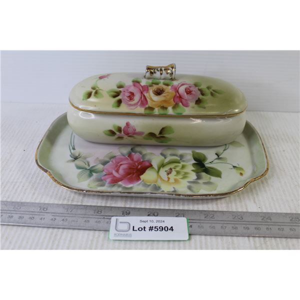 Vintage Hand Painted China Set (Made in Japan)