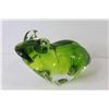 Image 2 : Glass Art Frog (3" x 5 3/4")