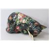Image 2 : (3) Glazed Ceramic Paper Mache Cats & Duck