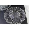 Image 2 : (3) Glass Bowls - (2) Glass Egg Platters