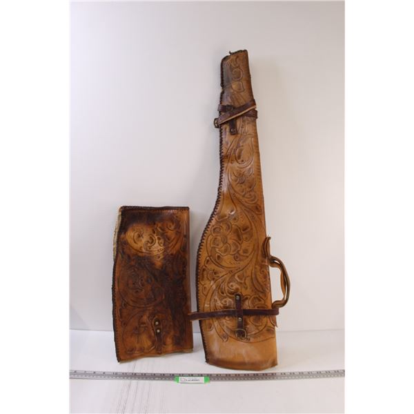 Leather Gun Holster - Some Wear