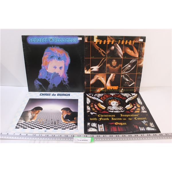 (4) Records: Rough Trade, Aldo Nova, Chris de Burgh, Organ Music