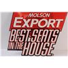 Image 3 : Molson Export Metal Sign - 22" x 18"