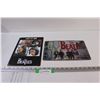 Image 1 : (2) Metal Signs: The Beatles - 12" x 8"