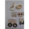 Image 2 : (6) Pairs Earrings, Assorted Costume Jewelry