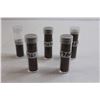 Image 3 : (5) Tubes of Canadian Pennies