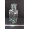 Image 1 : Artisan Glass Storage Jar - 14" x 4"