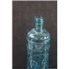 Image 2 : (2) Blue Glass Bottles