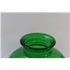 Image 2 : Green Glass Vase - 10" x 8"