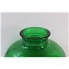 Image 2 : Green Glass Vase - 12" x 10"