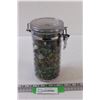 Image 1 : Assorted Marbles in Jar