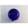 Image 4 : Vintage Cobalt Blue Glass Round Pitcher