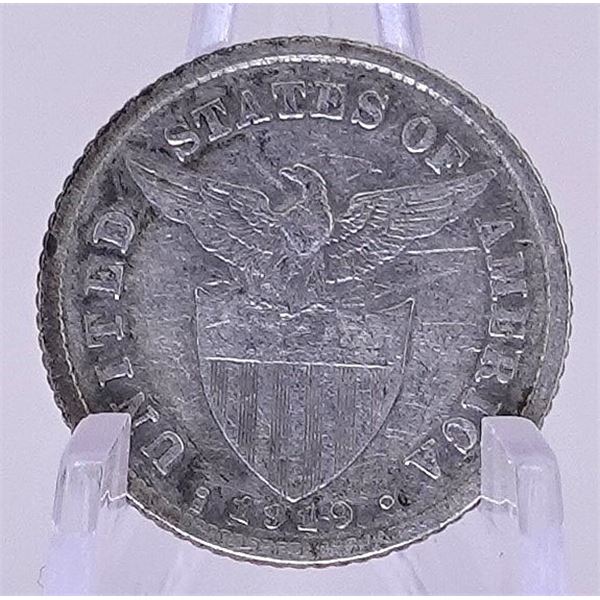 1919-S 10 Centavos Coin