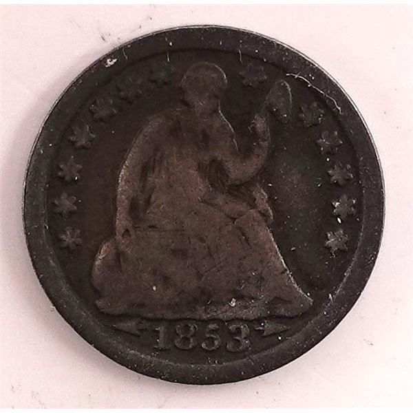 1853 Half Dime