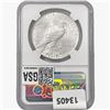Image 2 : 1923-D Silver Peace Dollar NGC AU58