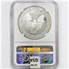 Image 2 : 1993-P American Silver Eagle NGC PF69 UC