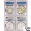 Image 1 : [4] US Varied Silver Coinage PCGS PR,MS 1971-2021