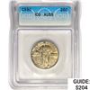 Image 1 : 1930 Standing Liberty Quarter ICG AU55
