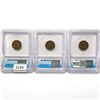 Image 2 : [3] Wheat Cents ICG EF,AU 1915-1923