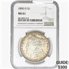 Image 1 : 1890-O Morgan Silver Dollar NGC MS61