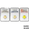 Image 1 : [3] 2009-2012 Varied World Coins NGC PF69 UC