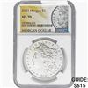 Image 1 : 2021 Morgan Silver Dollar NGC MS70