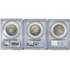 Image 2 : [3] Franklin Half Dollars PCGS MS66 1957-1958